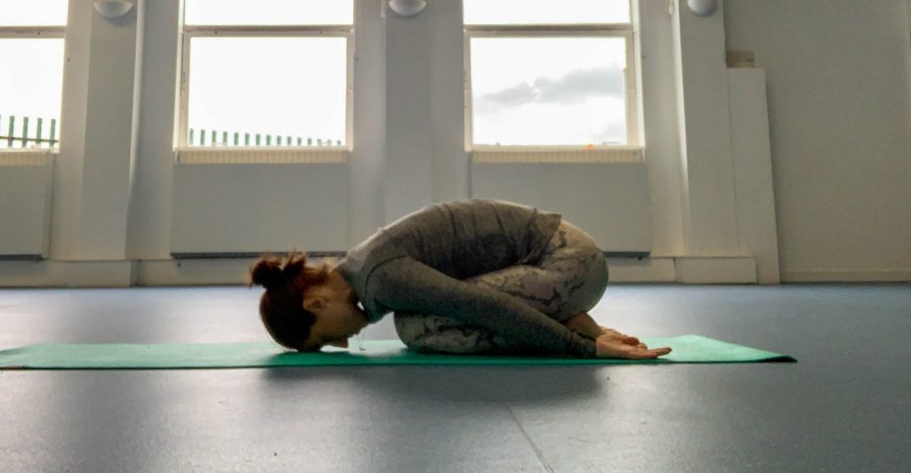 childs pose